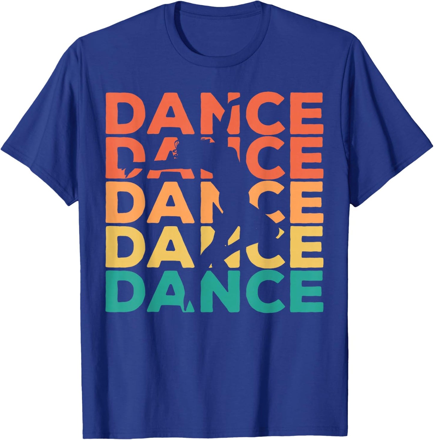 Retro Vintage Dancing Gift Dancers Small T-Shirt - T-Shirt | Royal
