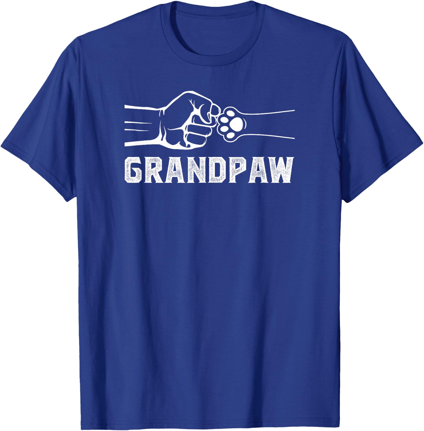 Grandpaw Grandpa Dog Grandpaw Appreciation T-Shirt - T-Shirt | Royal
