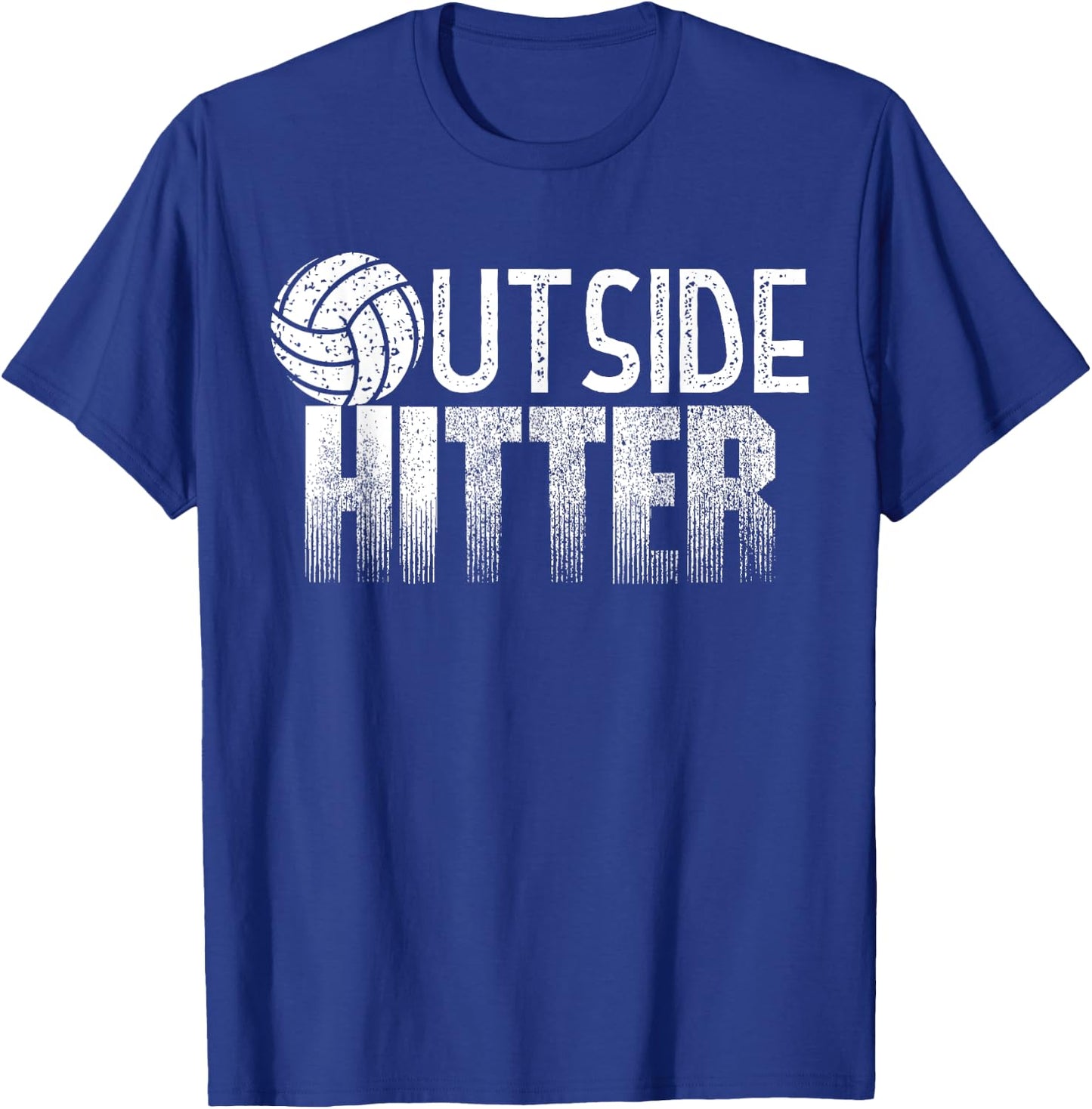 Volleyball Player Outside Hitter T-Shirt - T-Shirt | Royal