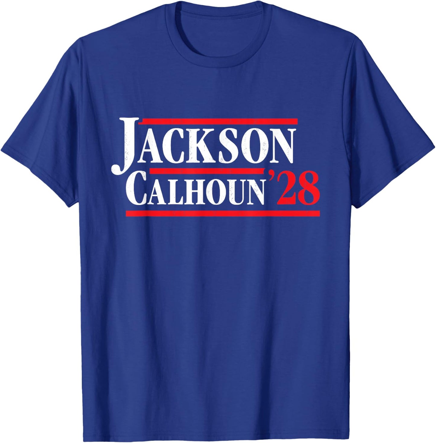President Andrew Jackson 1828 - Retro 4th of July T-Shirt - T-Shirt | Royal