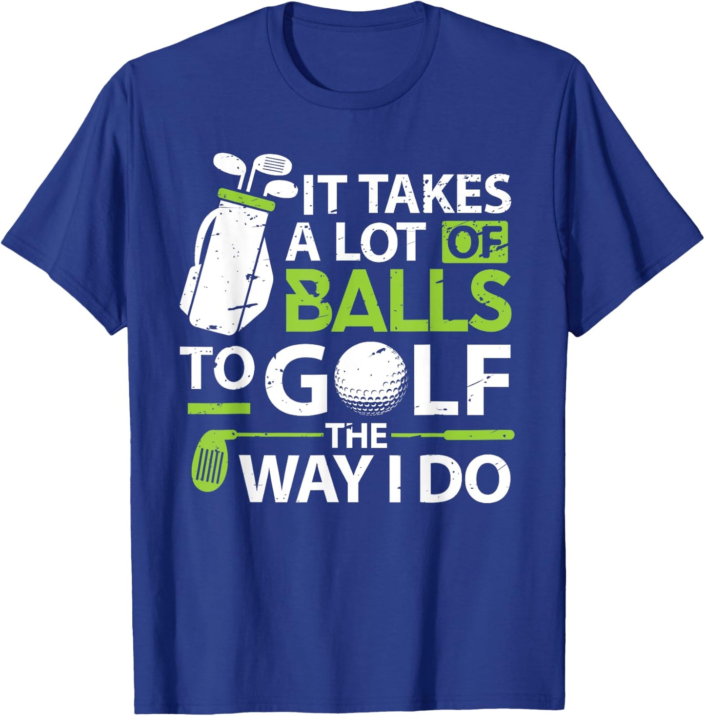 Funny Golf Shirts Golf Player Golfer Women T-Shirt - T-Shirt | Royal