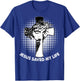 Jesus Saved My Life T-Shirt - T-Shirt | Royal