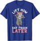 Lifting Opossum Funny Workout Gift Bodybuilding T-Shirt - T-Shirt | Royal