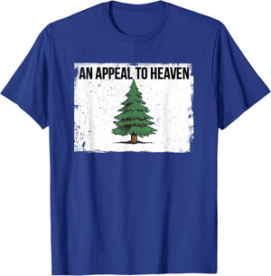 An Appeal To Heaven Flag Pine Tree Flag T-Shirt - T-Shirt | Royal
