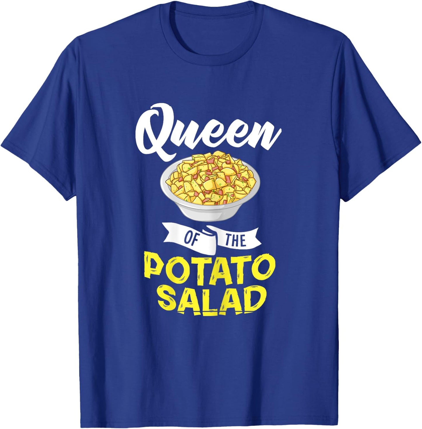 Potato Salad Gift Egg Seasoning Vegan T-Shirt - T-Shirt | Royal