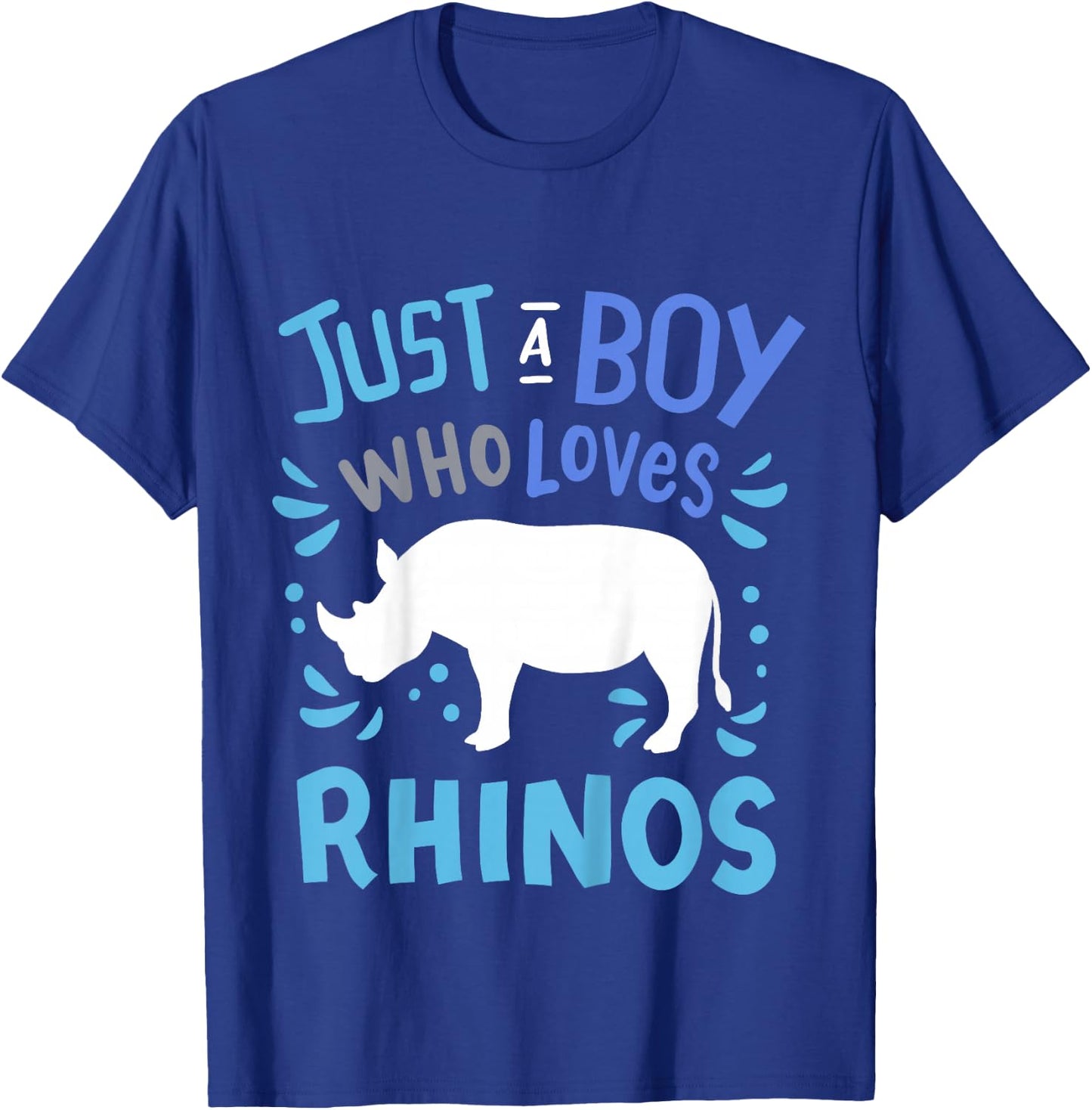 Rhino Rhino Gift T-Shirt - T-Shirt | Royal
