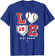 Love Alec Bohm Philadelphia MLBPA T-Shirt - T-Shirt | Royal