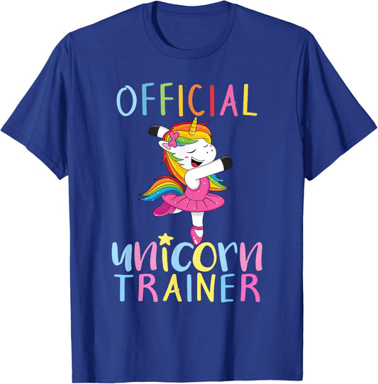 Official Unicorn Trainer T-Shirt - T-Shirt | Royal