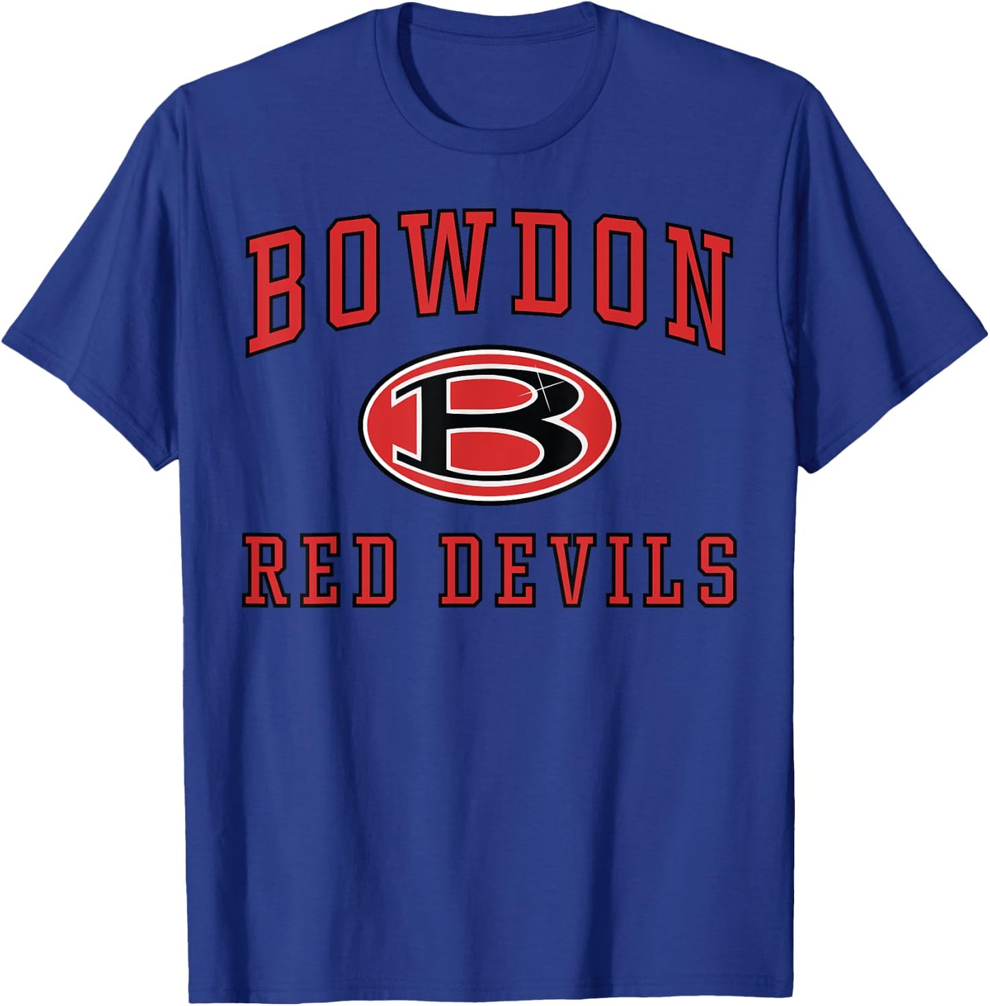 Bowdon High School Red Devils T-Shirt - T-Shirt | Royal