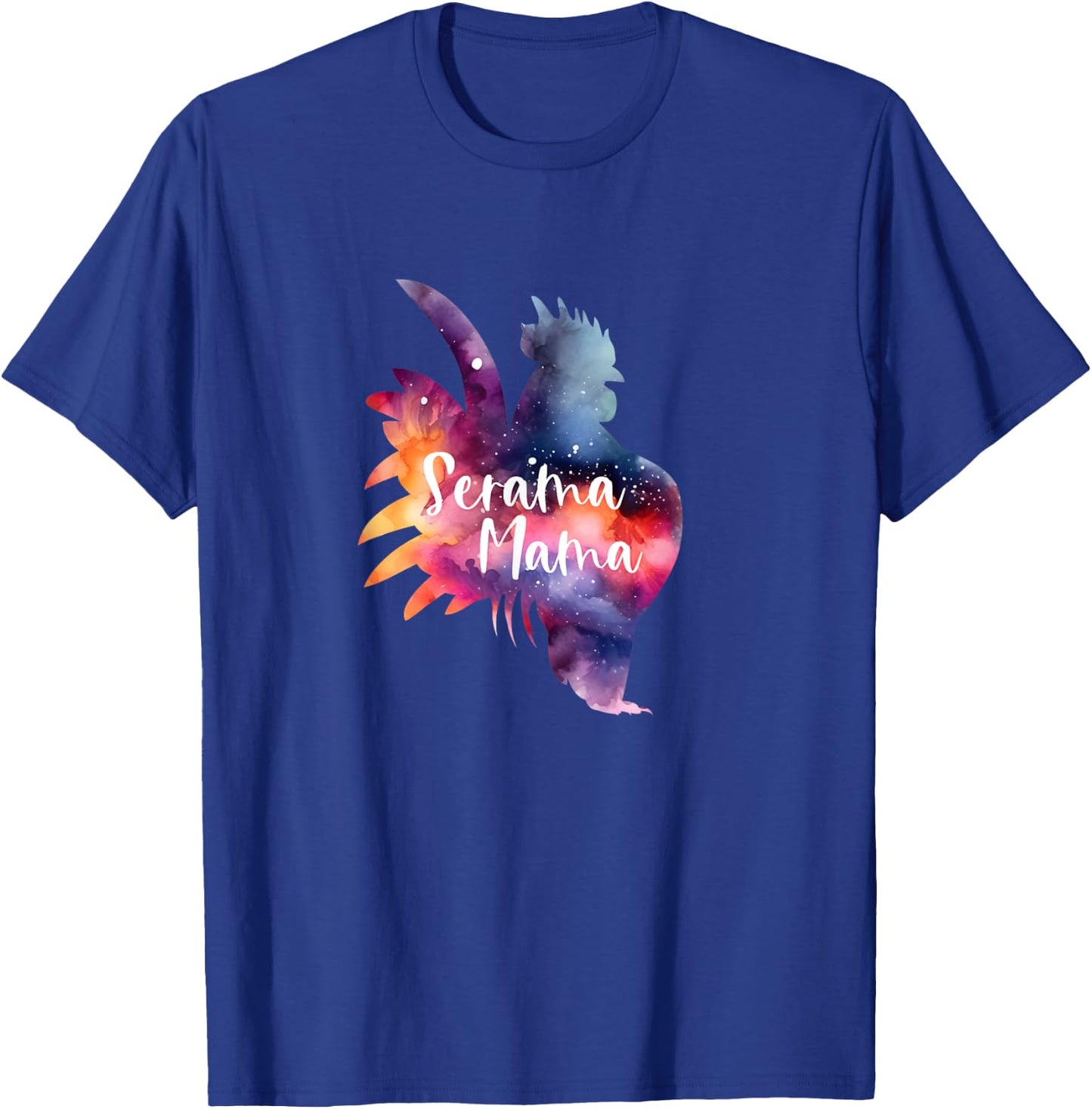 American Serama Mama Show Chicken Hen Rooster Tiny T-Shirt - T-Shirt | Royal