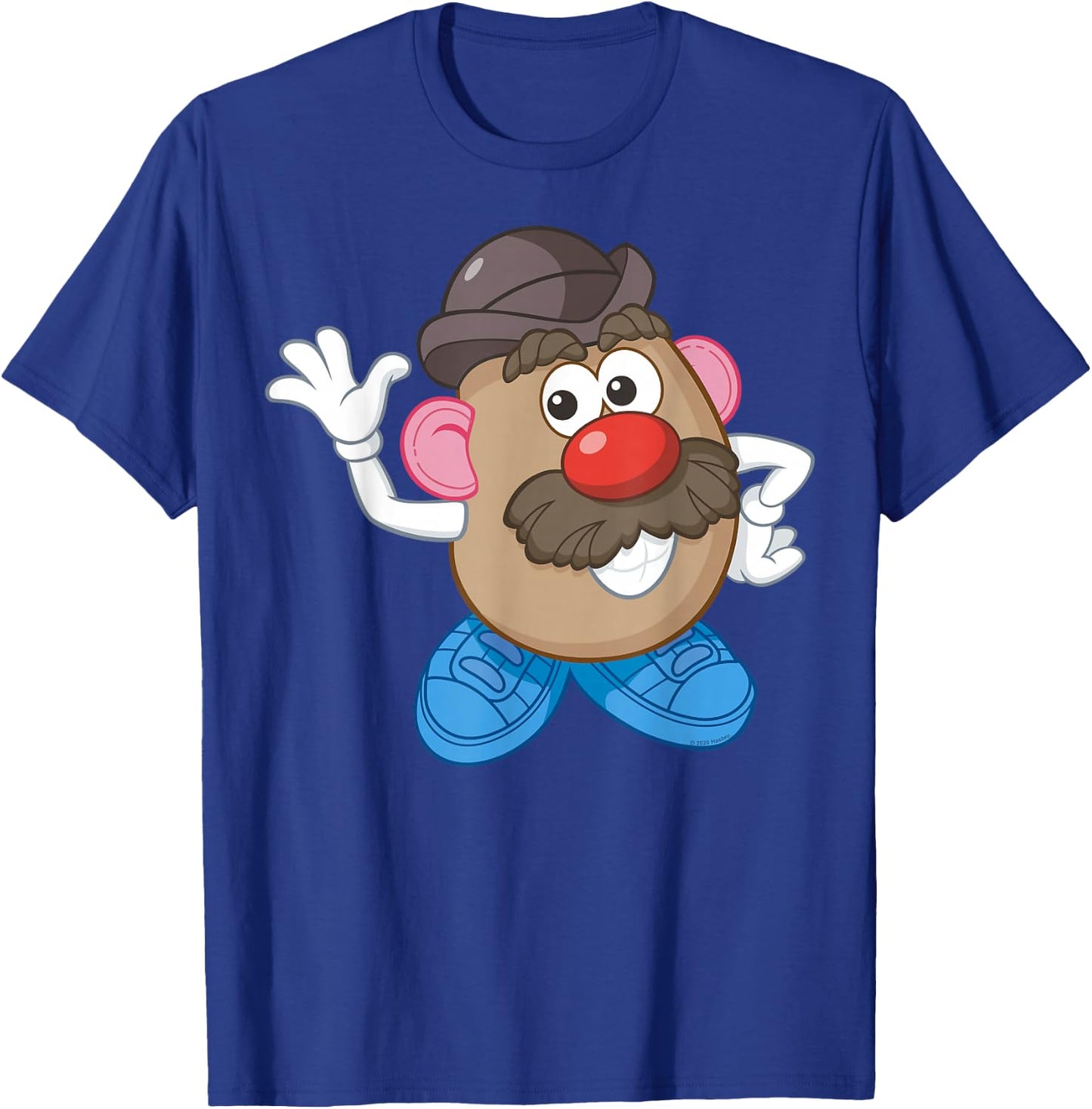 Mr. Potato Head Simple Portrait T-Shirt - T-Shirt | Royal