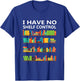 I Have No Shelf Control Funny Book Lover Cute Reading Gift T-Shirt - T-Shirt | Royal