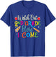 Watch Out 2nd Grade Here I Come - Teacher Student School T-Shirt - T-Shirt | Royal