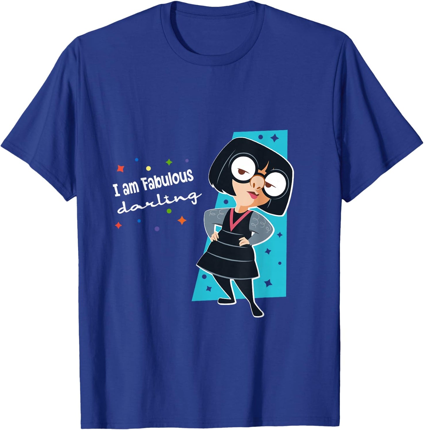 Disney Pixar The Incredibles Edna I’m Fabulous Darling T-Shirt - T-Shirt | Royal