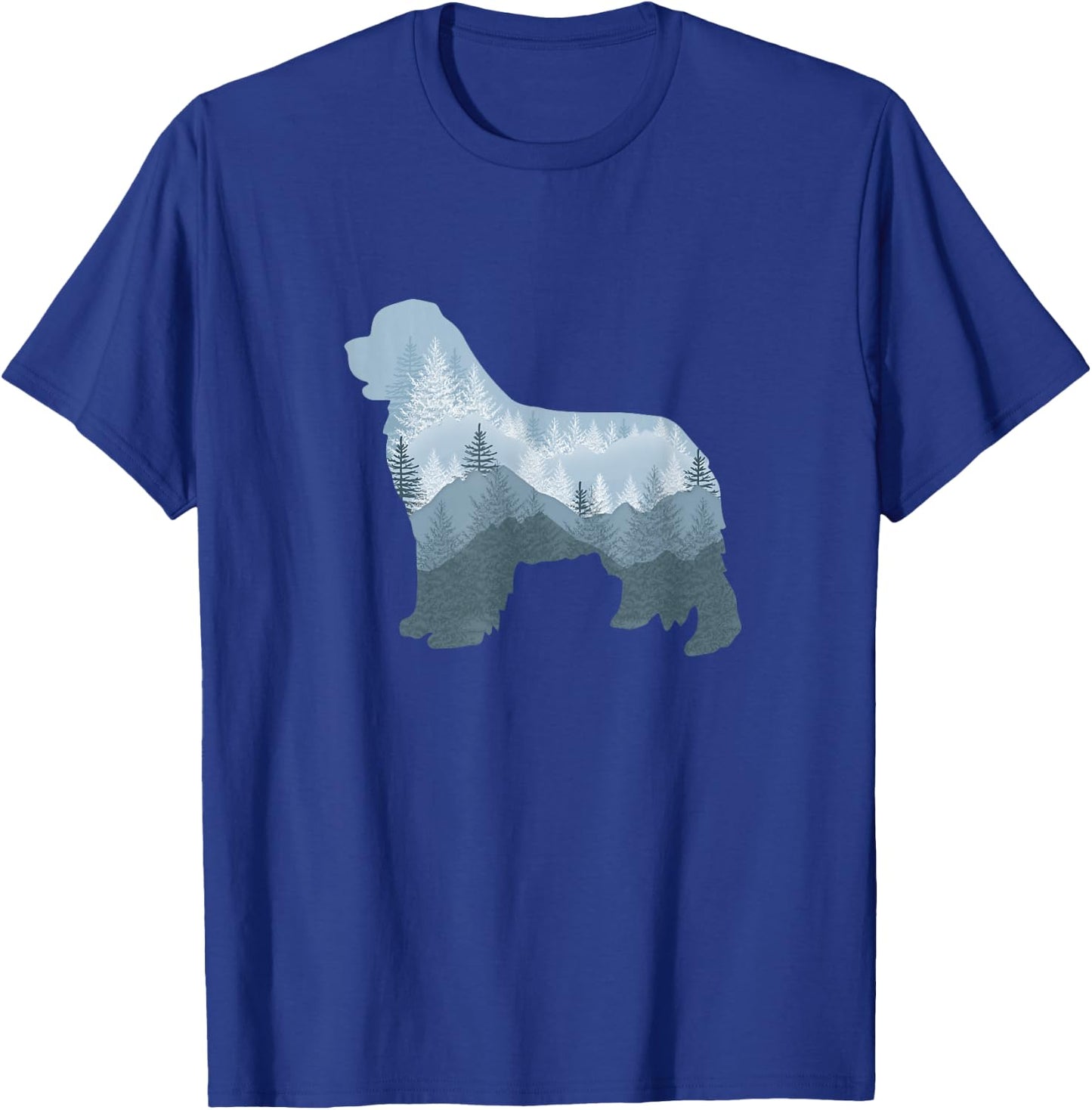 Newfie Tree T-Shirt - T-Shirt | Royal
