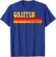 GRIFFIN Name Personalized Idea Men Retro Vintage GRIFFIN T-Shirt - T-Shirt | Royal