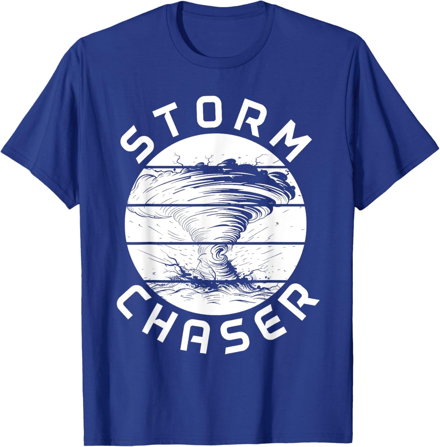 Tornado Chaser Meteorologist Storm Chasing Meteorology T-Shirt - T-Shirt | Royal