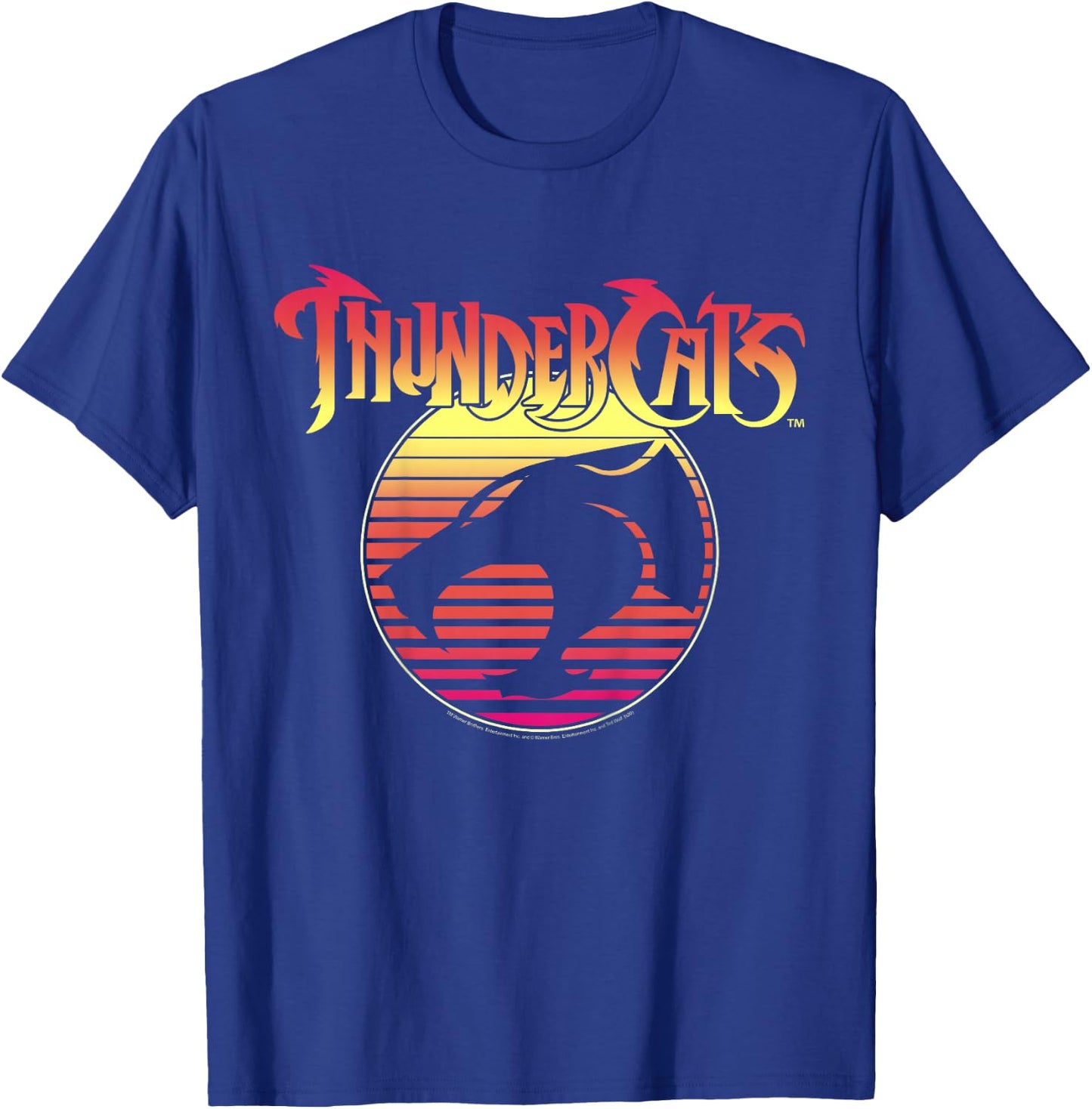Kids ThunderCats Neon Gradient Logo T-Shirt - T-Shirt | Royal
