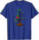 Peanuts Charlie Brown Holiday Tree Short Sleeve T-Shirt - T-Shirt | Royal