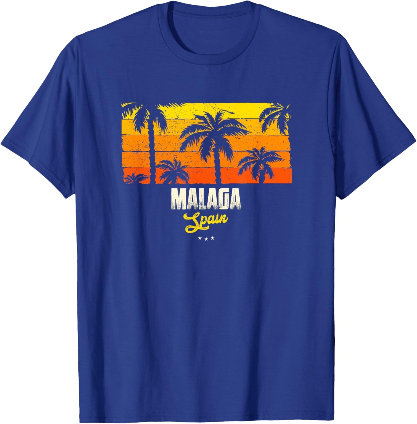 Malaga Souvenir - Spain Reminder T-Shirt - T-Shirt | Royal
