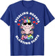 Stealing Hearts And Blasting Farts Valentines Day Unicorn T-Shirt - T-Shirt | Royal