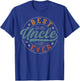 Best Uncle Ever Father's Day Uncle Gifts Vintage Emblem T-Shirt - T-Shirt | Royal