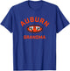 Auburn University Tigers Arched Grandma T-Shirt - T-Shirt | Royal