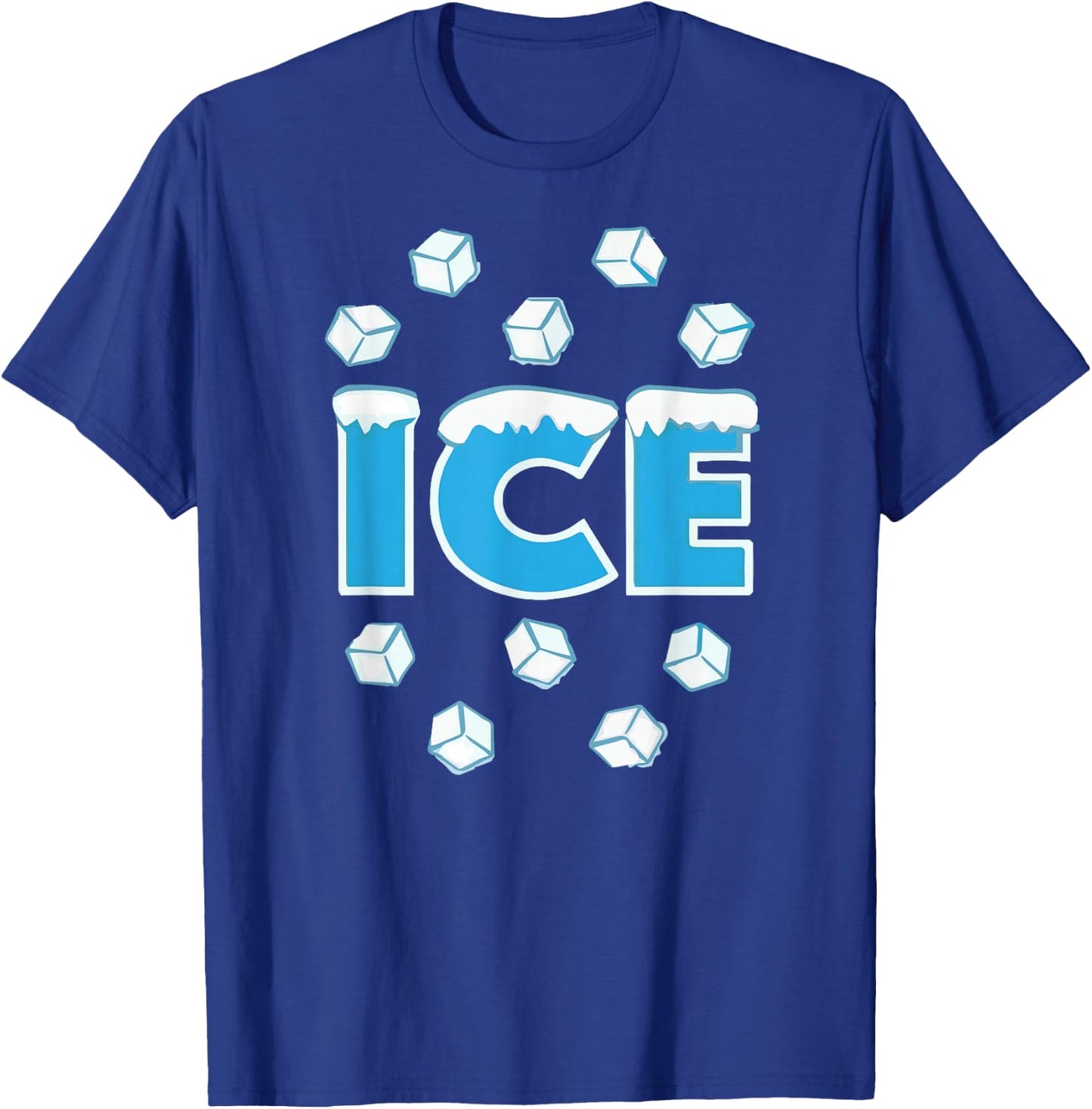 Ice Baby Family Couple Funny Halloween Costume T-Shirt - T-Shirt | Royal