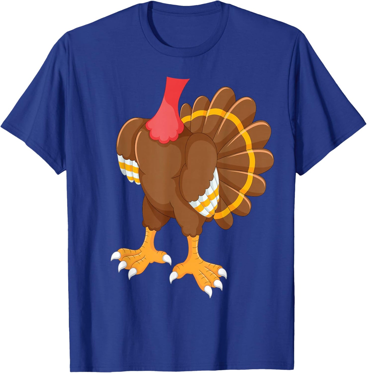 Turkey Shirt Adult Men Women Kids Turkey Costume T-Shirt - T-Shirt | Royal