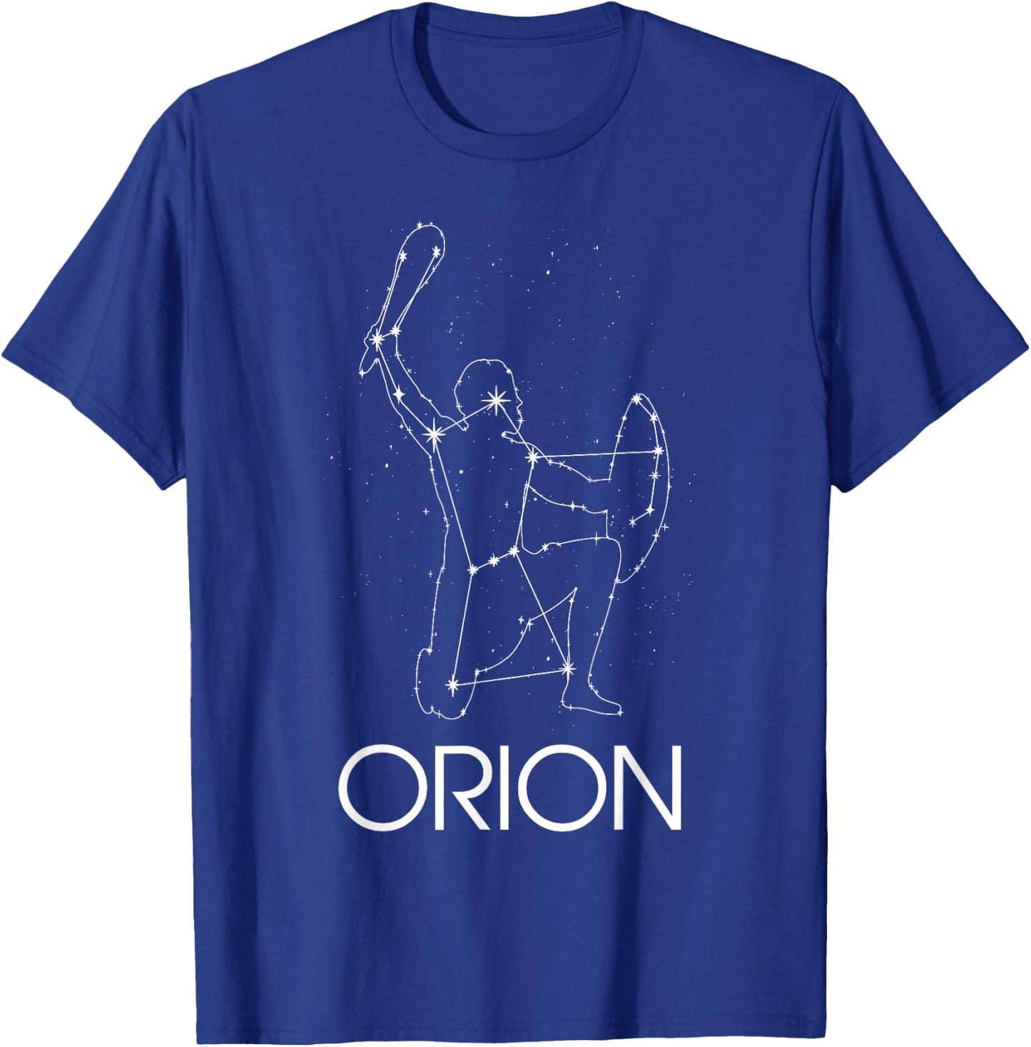 Star Gazing - Orion - Constellation - Astronomer - Space T-Shirt - T-Shirt | Royal