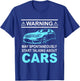 Funny Car Cars Engineer Mechanic Lovers-Gift Men Boys Teens T-Shirt - T-Shirt | Royal