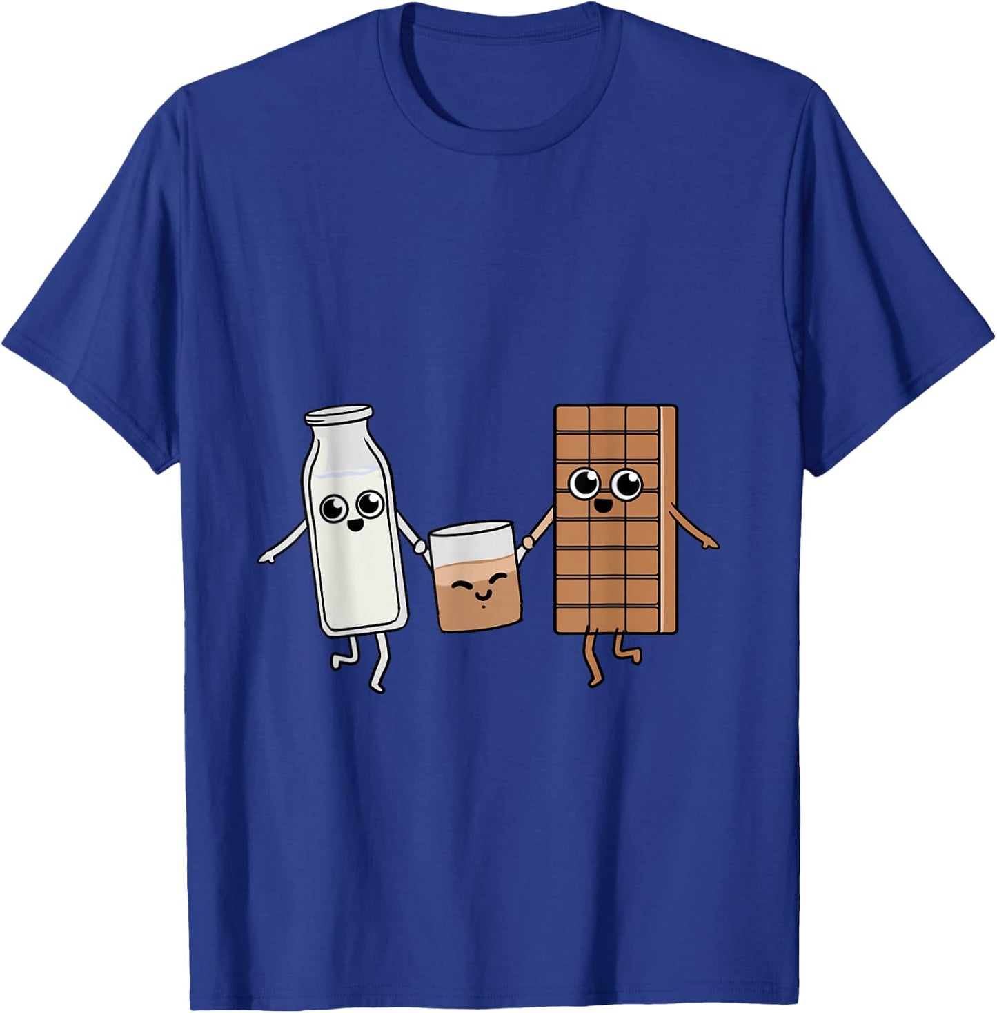 Kawaii Chocolate Milk Chocolate Milk Lover Gift T-Shirt - T-Shirt | Royal