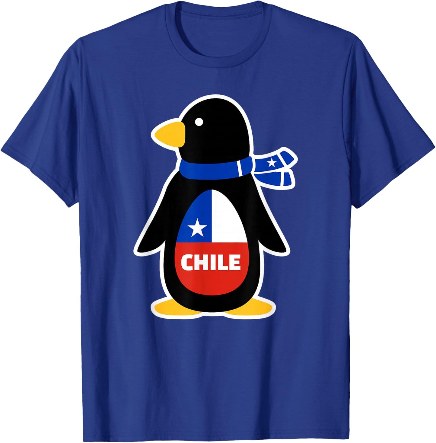 Chile Penguin T-Shirt - T-Shirt | Royal