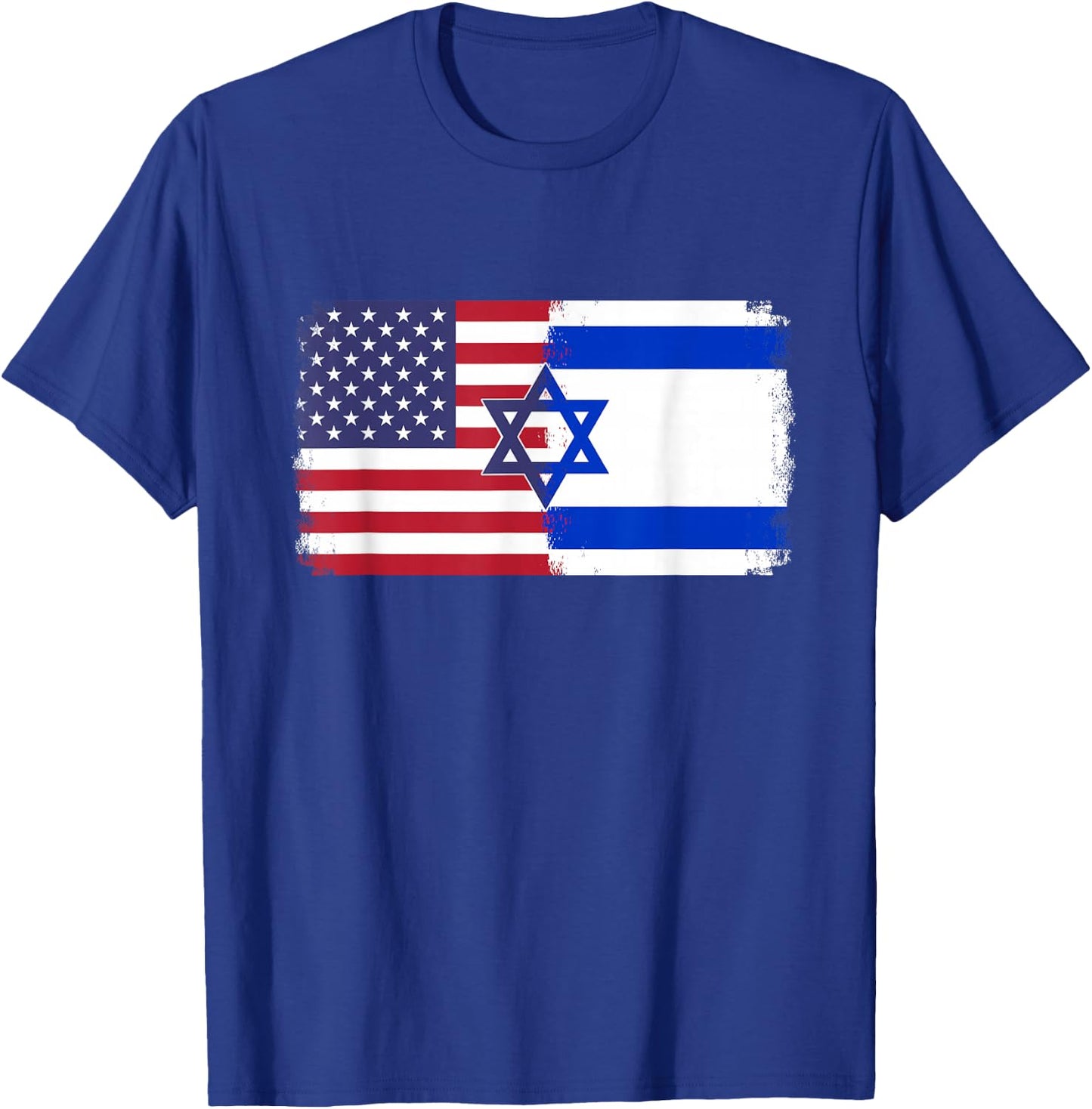 Israel USA flag T-Shirt - T-Shirt | Royal