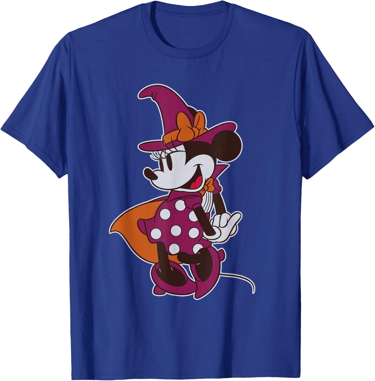 Disney Minnie Mouse in Halloween Witch Costume T-Shirt - T-Shirt | Royal