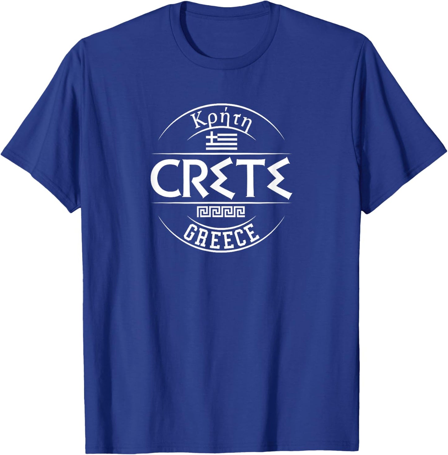 Crete Greece T-Shirt - T-Shirt | Royal