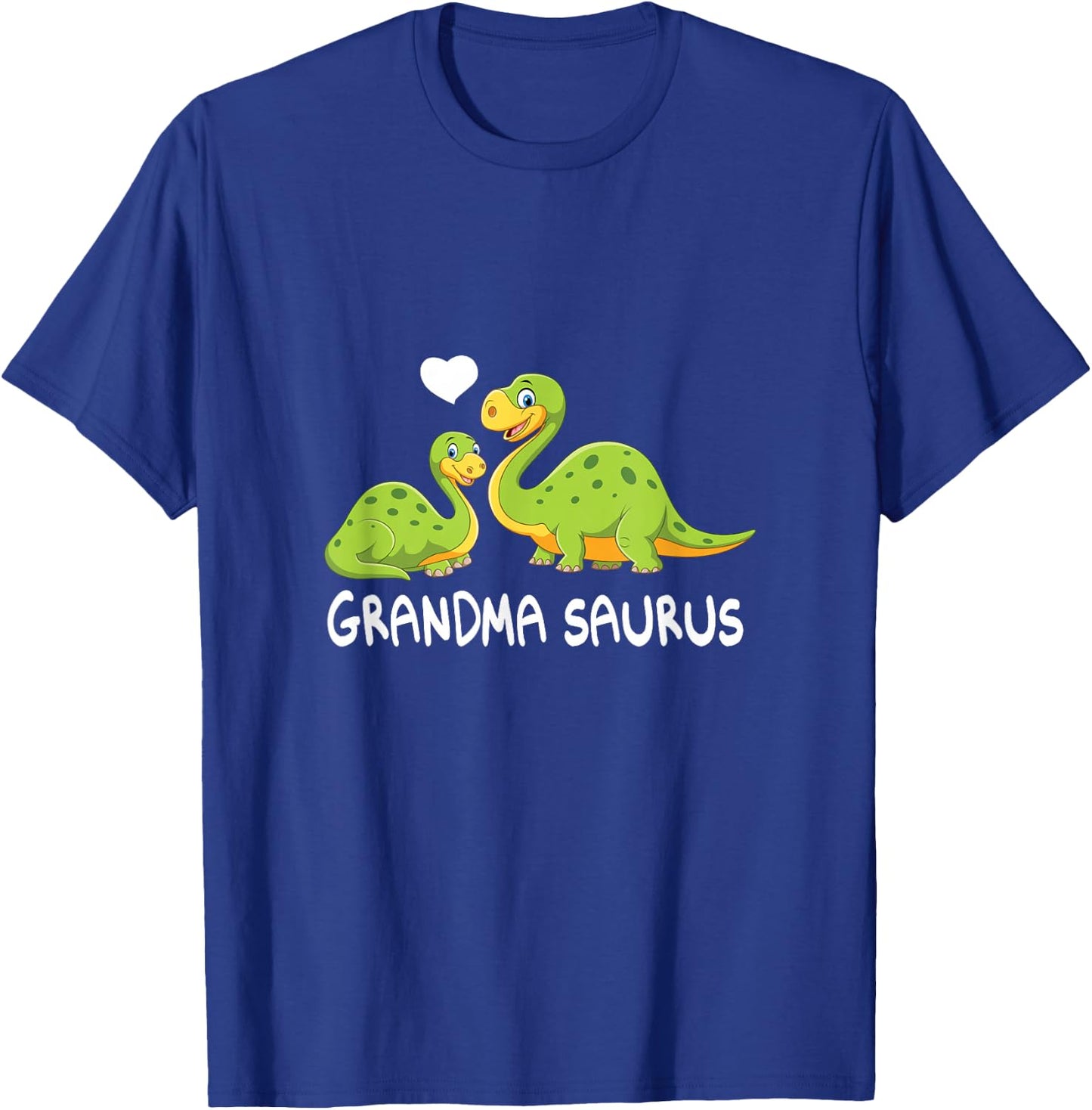 Grandma Saurus Grandmasaurus cute and funny women girls kids T-Shirt - T-Shirt | Royal