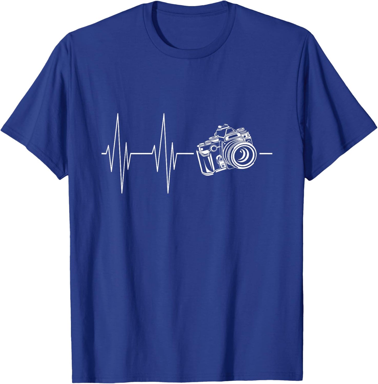 Camera Heartbeat Photography in the DNA T-Shirt - T-Shirt | Royal
