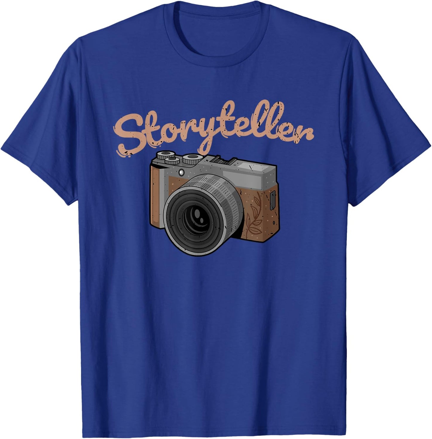 Cool Storyteller Funny Camera Photographer Gift Men Women T-Shirt - T-Shirt | Royal