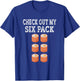 Check Out My Six Pack Sushi Abs Funny Gym T-Shirt - T-Shirt | Royal