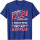 Retired Nurse Nursery Retirement Gift Nurse T-Shirt - T-Shirt | Royal