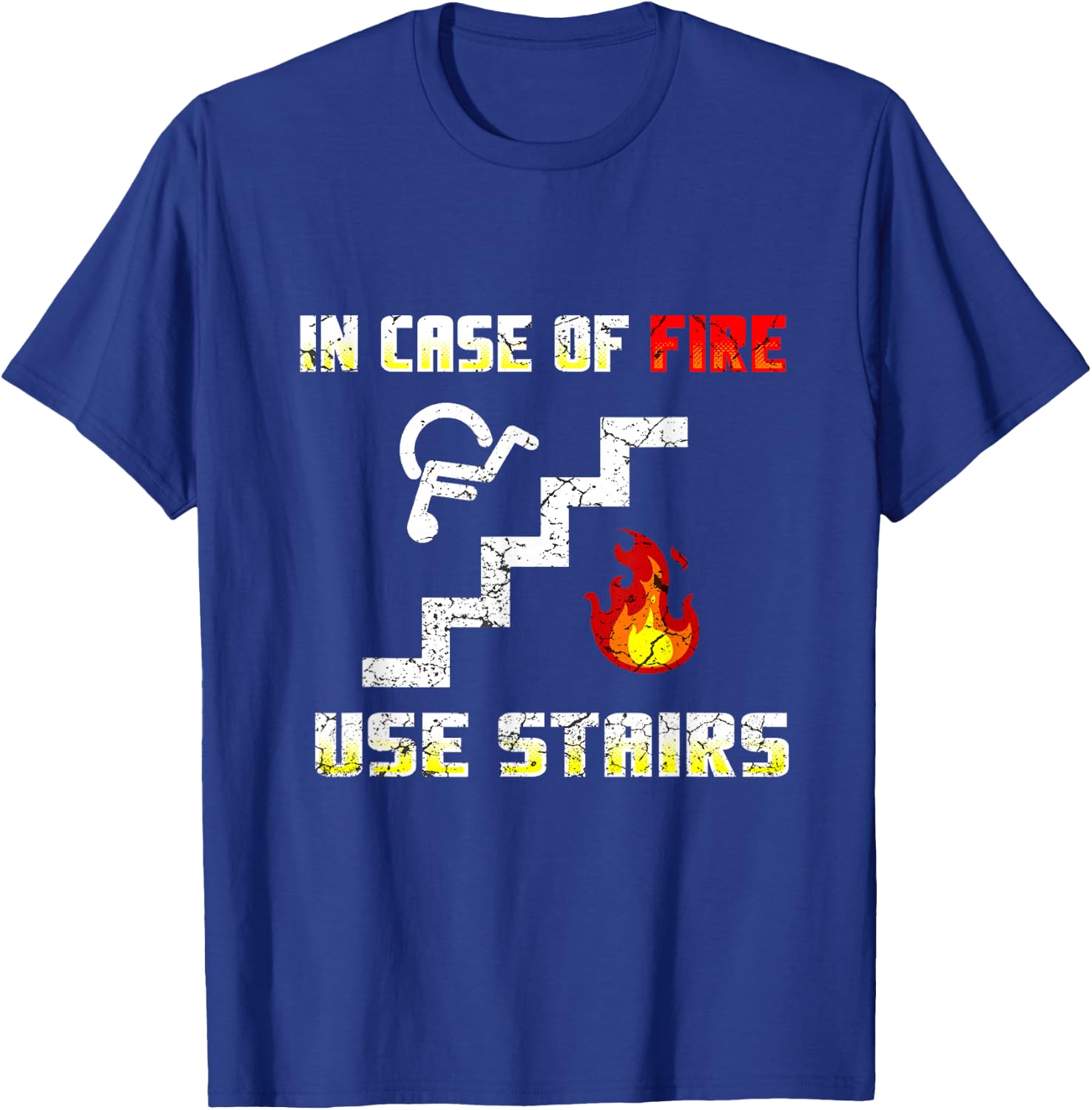 Wheelchair Humour Disability Handicap T-Shirt - T-Shirt | Royal