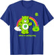 Care Bears Have a Lucky Day St. Patrick's Rainbow Cartoon T-Shirt - T-Shirt | Royal