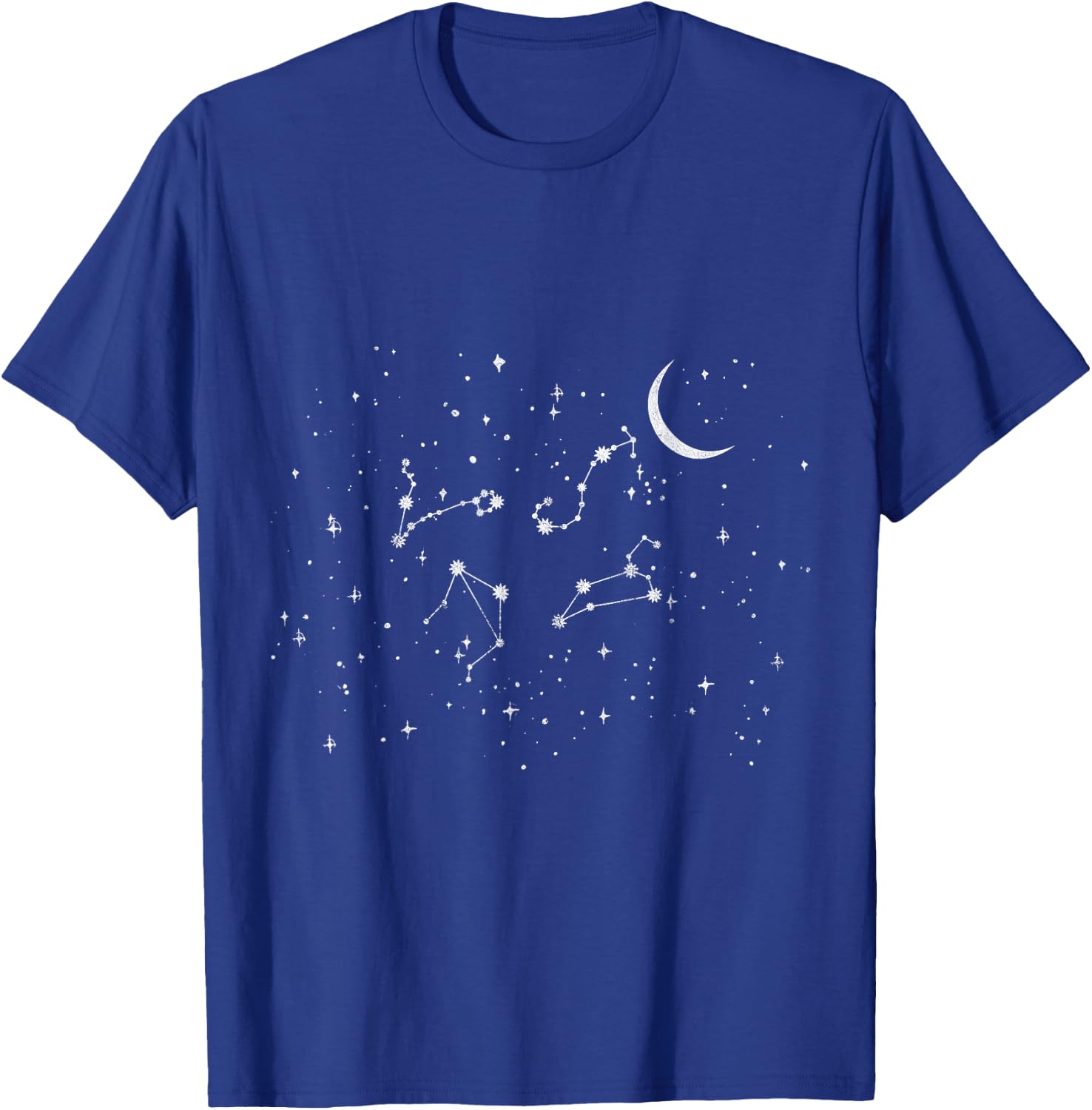 Stargazing Constellation Astronomy Lover Gift T-Shirt - T-Shirt | Royal