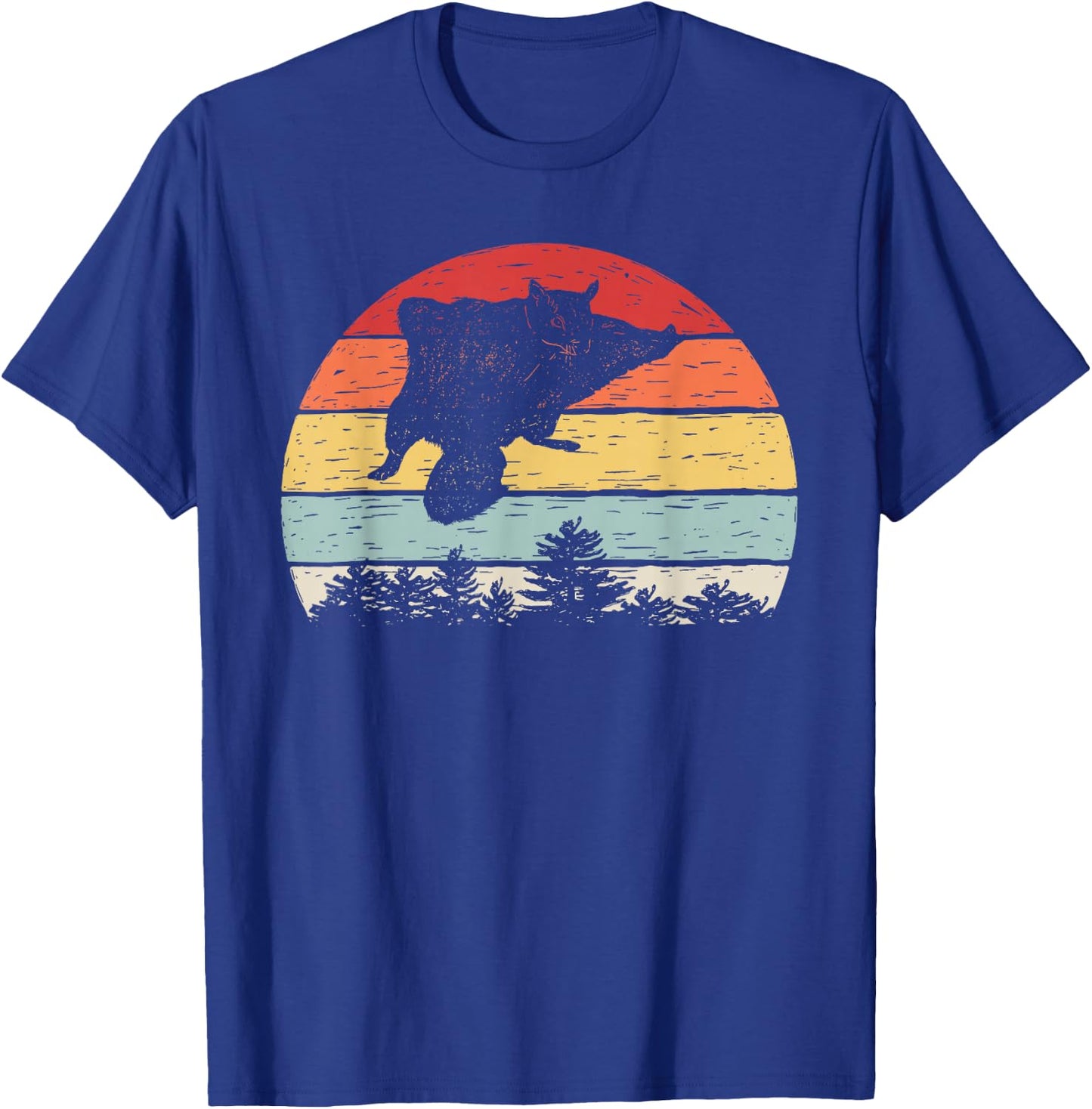 Catch Some Rays Vintage Retro Flying Squirrel T-Shirt - T-Shirt | Royal