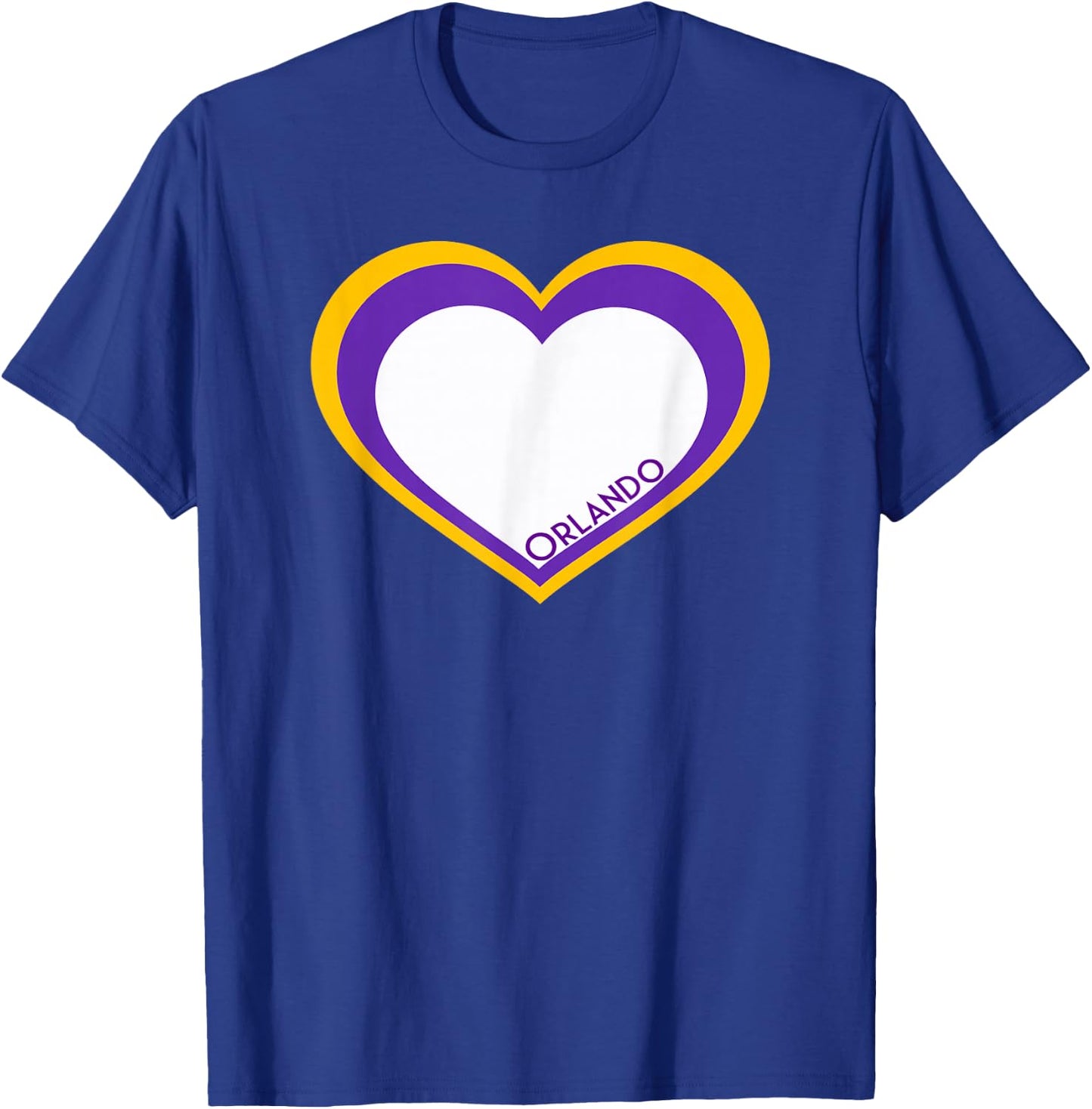 Orlando Soccer City Fan Apparel T-Shirt - T-Shirt | Royal