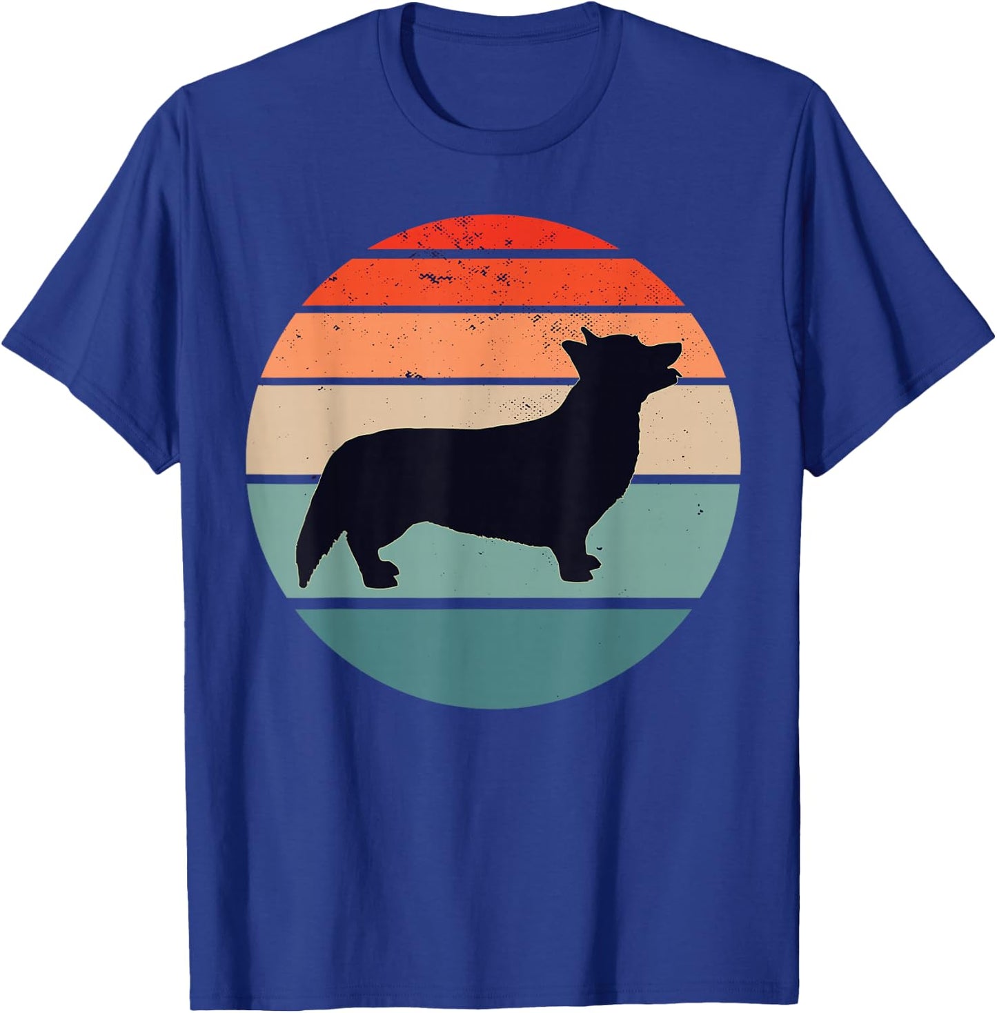 Welsh Corgi Pembroke Welsh Corgi Cardigan T-Shirt - T-Shirt | Royal