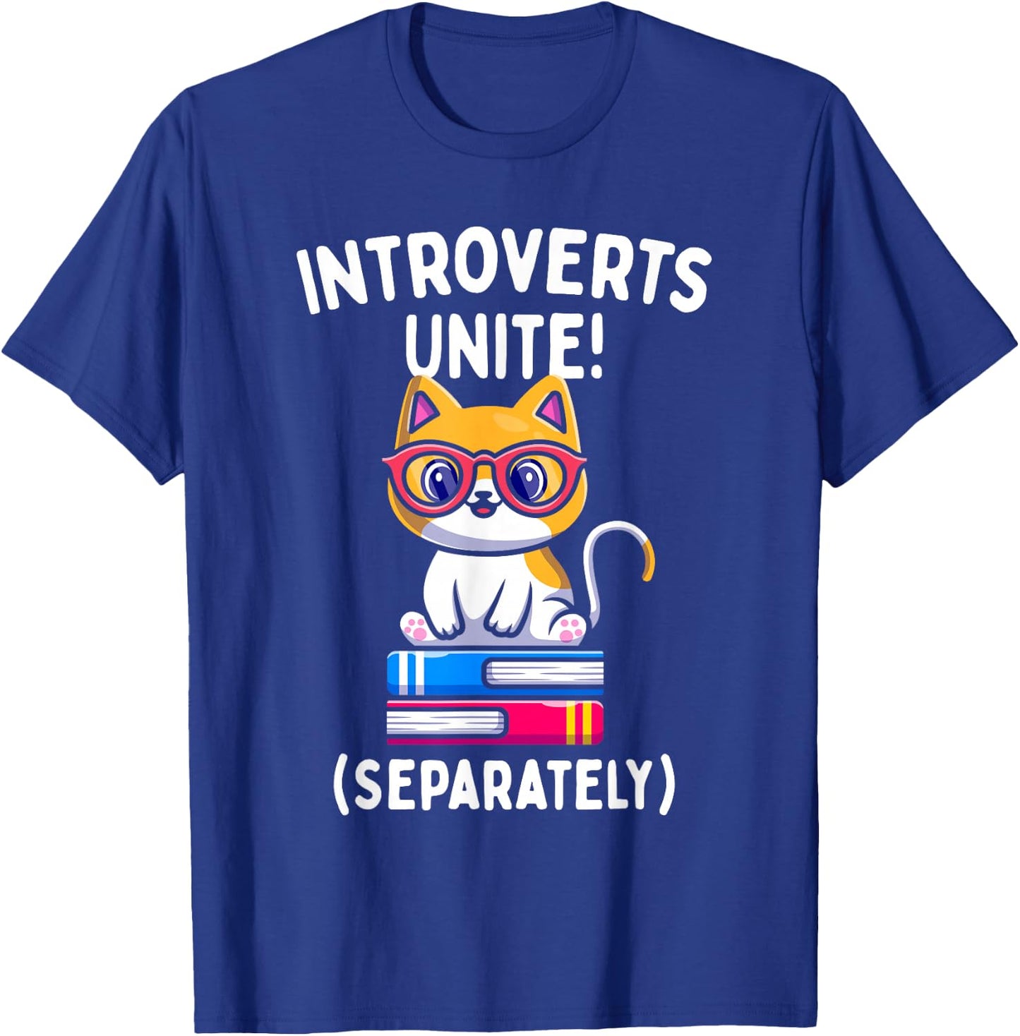 Introverts Unite Separately Ew People Introvert Antisocial T-Shirt - T-Shirt | Royal