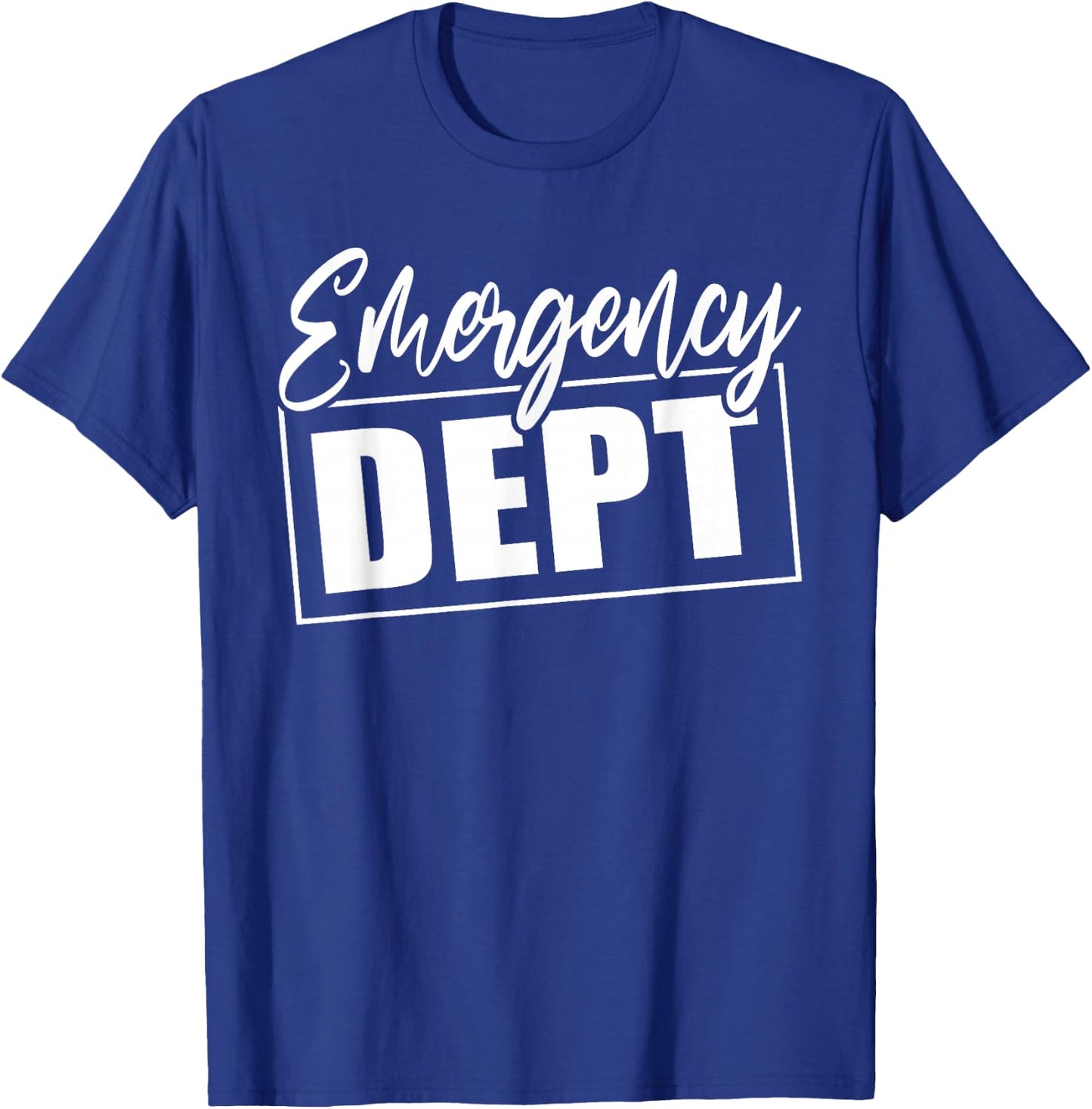 Emergency Department ER Room Emergency Nurse Nursing Women T-Shirt - T-Shirt | Royal