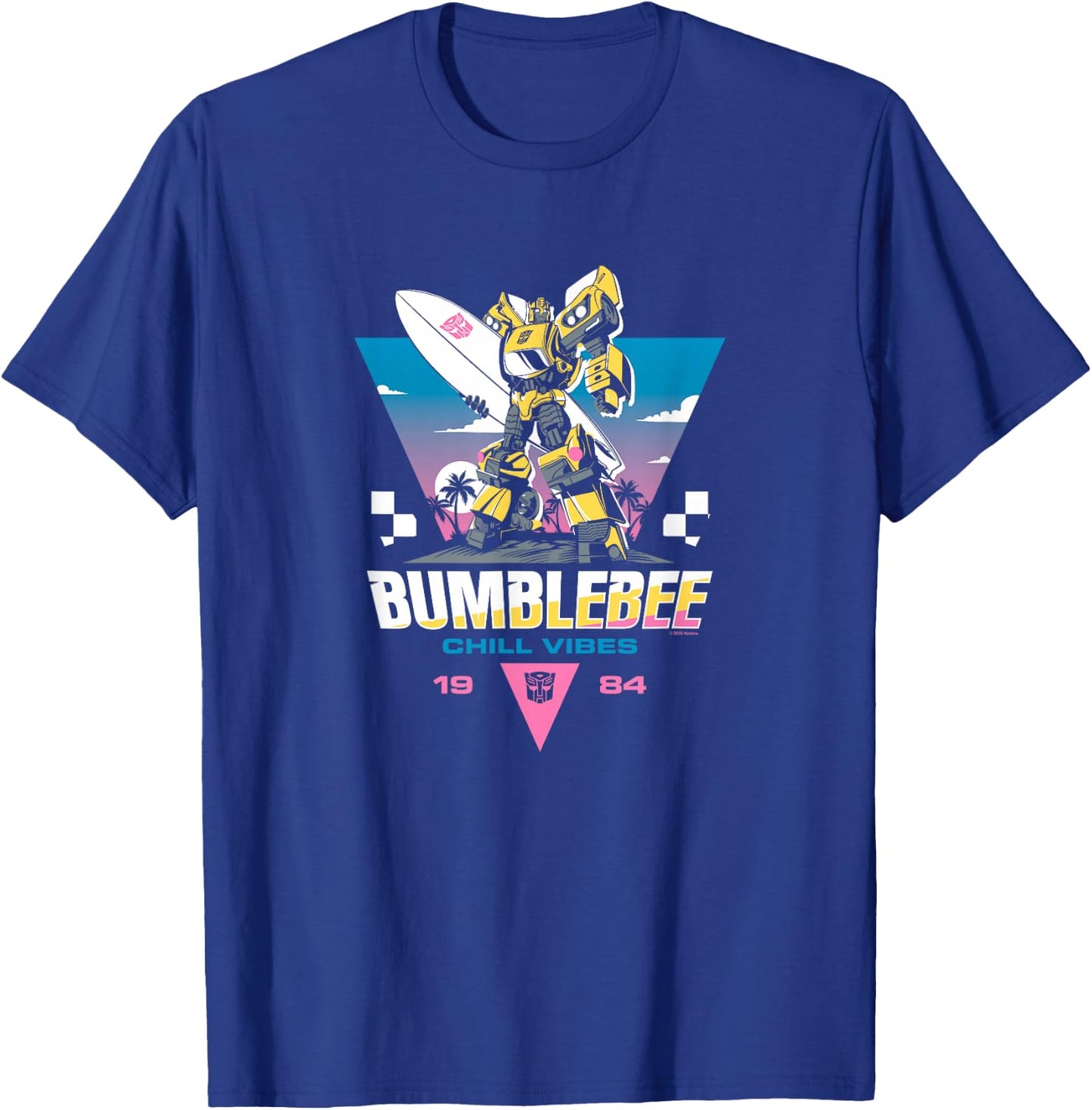 Transformers Bumblebee Chill Vibes Portrait T-Shirt - T-Shirt | Royal